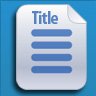 AndyB Title control
